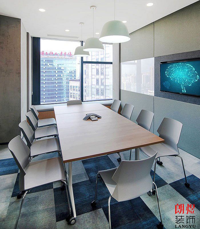 辦公空間設計效果圖接待室及小會議室