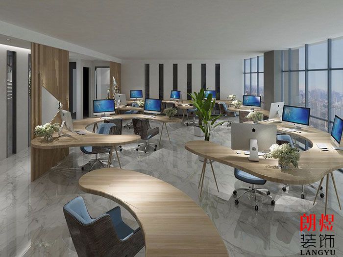 個性辦公室設計效果圖辦公空間