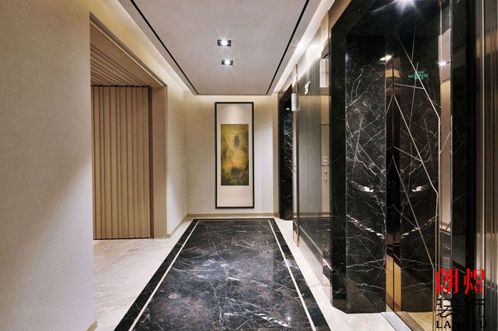 成都酒店設計電梯廳